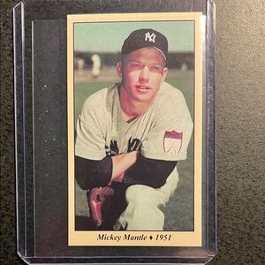 Mickey Mantle ‘51 Tobacco Road Card #4. Excellent condition
